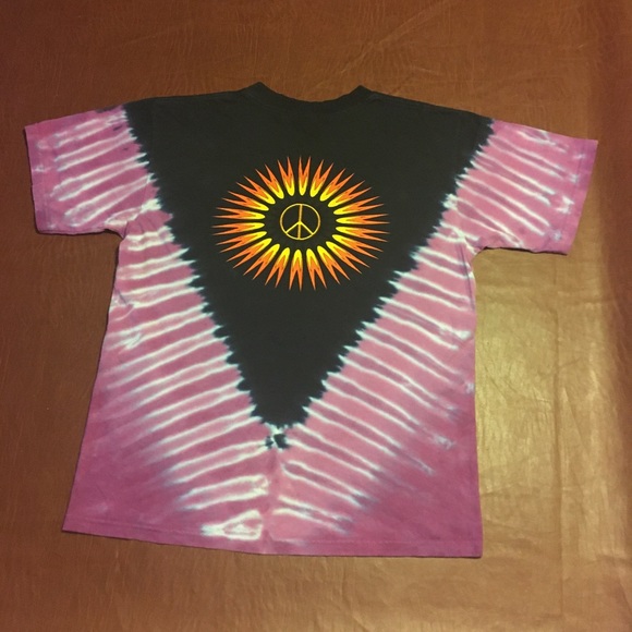 Vtg 2000 Janis Joplin Tie Dye Woodstock Tee S - Picture 6 of 8